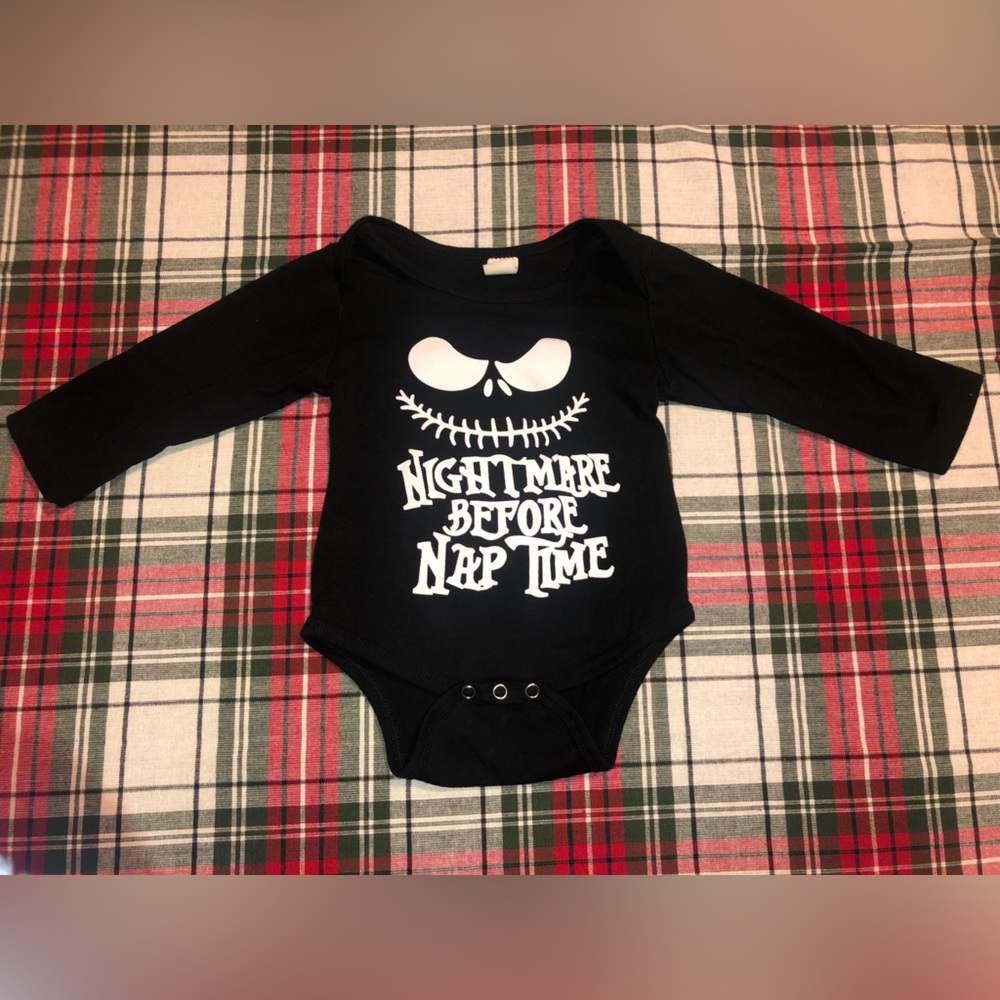 Nightmare before Christmas onesie